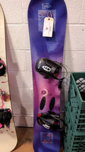 K2 Snowboard 147cm Luna with Clicker Bindings