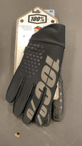 100 Percent Hydromatic Brikser Gloves (Cycling) M Black