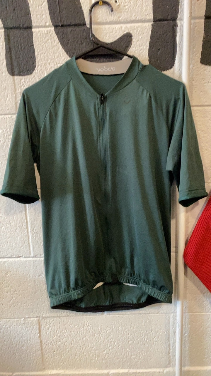 Velocio Signature Bike Jersey L Green