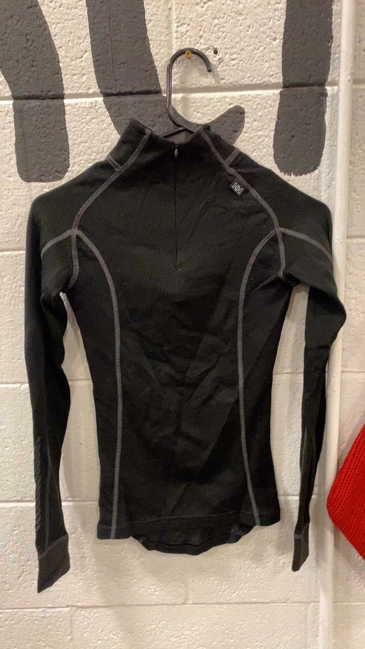 Helly Hansen Quarter-Zip Base Layer (Top) XS Black