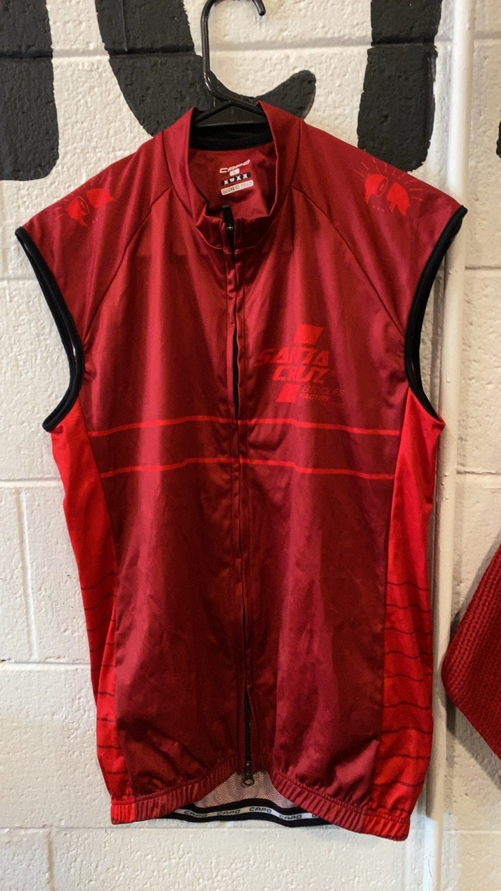 Capo Santa Cruz Bicycles Athletic Vest (Cycling) L Red