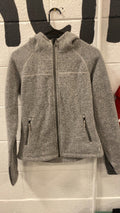 Smartwool Hudson Trail Fleece Jacket (Hood) XS Grey