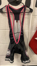 Rock Racing Biking Bib S Black/White/Pink
