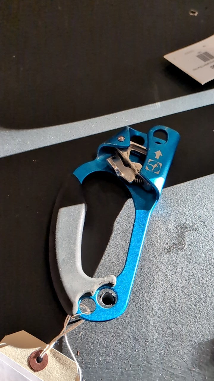 Metolius Climbing Gear Blue Ascender Left