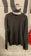 Gap Waffle Knit Longsleeve XL Black