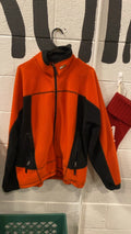 Ralph Lauren RLx Polo Sport Fleece Jacket (Full-Zip) (No Hood) XL Orange/Black