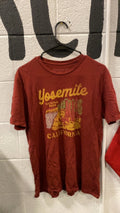Reserve 84 Yosemite National Park T-Shirt M Red
