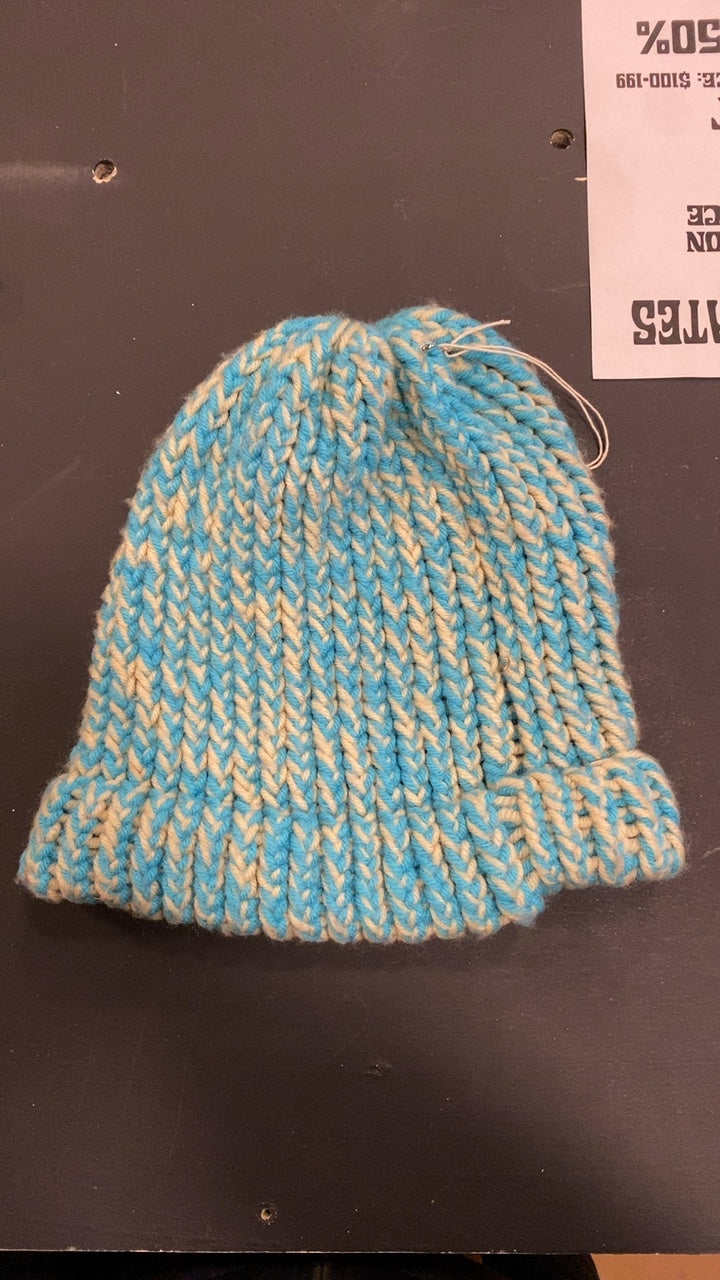 Hat (Beanie) Blue Knit