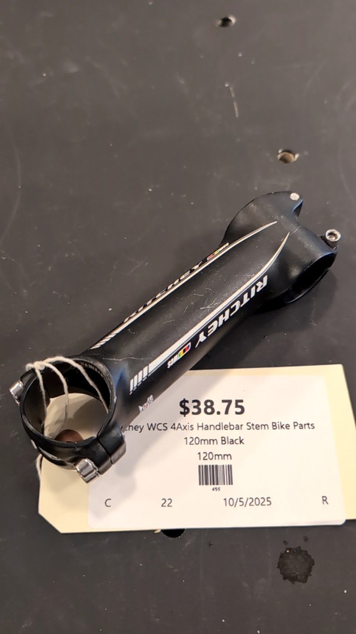 Ritchey WCS 4Axis Handlebar Stem Bike Parts 120mm Black