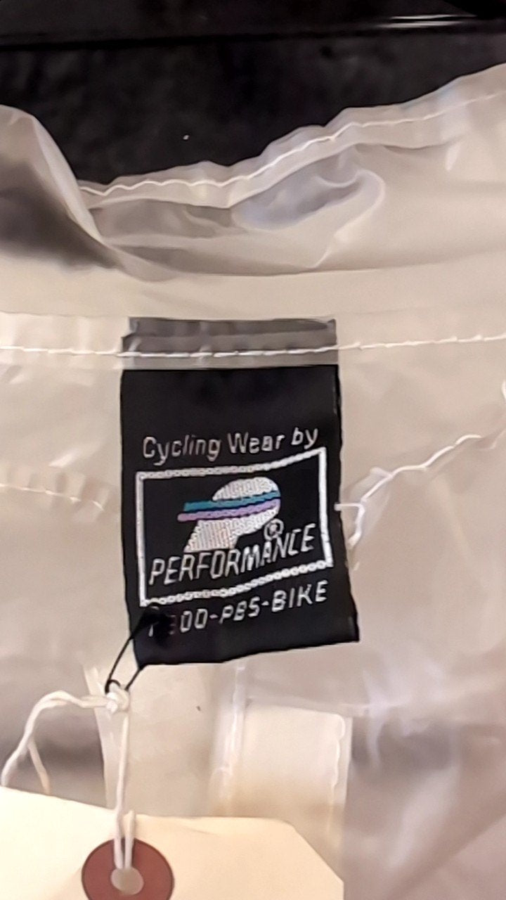 Performance Cycling Wear Rain Jacket Clear
