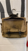 Ducks Unlimited Leather Briefcase Brown