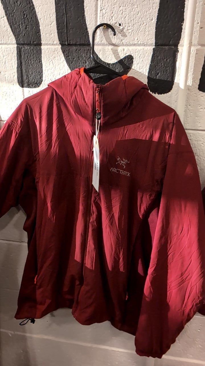 Arcteryx Jacket L Red Atom Insulated Hoodie