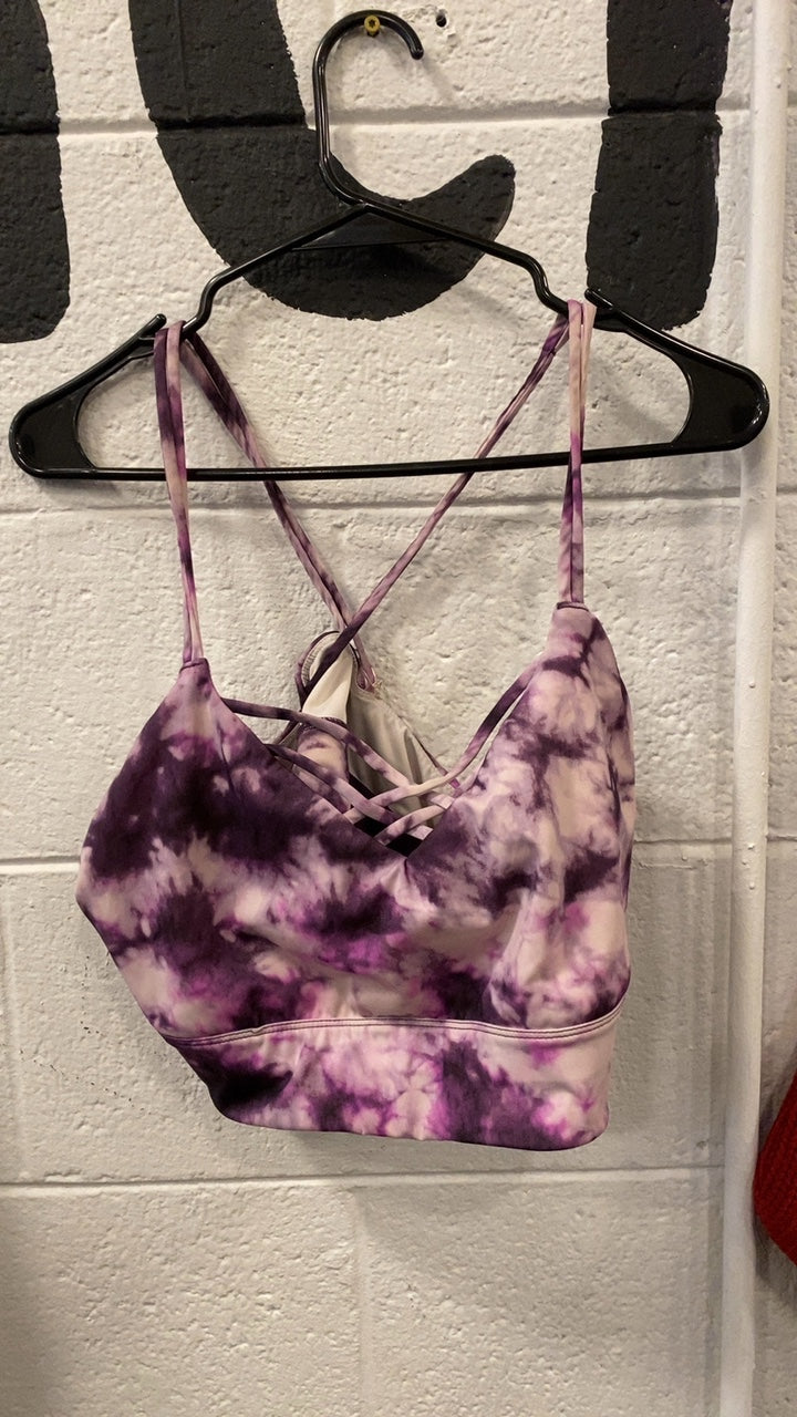 Joylab Sports Bra XL Purple/White