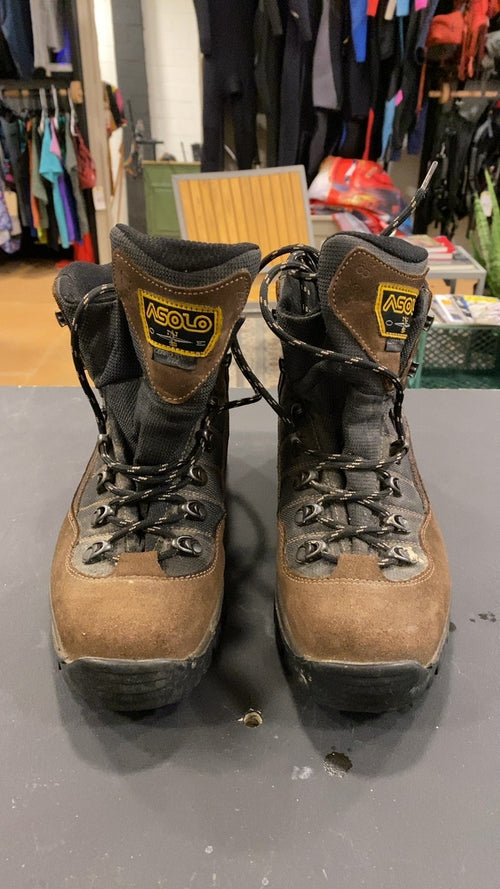 Asolo Cerro Torre Gore-Tex Shoes (Hiking Boots) 9 Brown/Grey