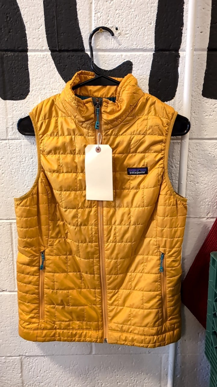 Patagonia Puffy Vest M Yellow
