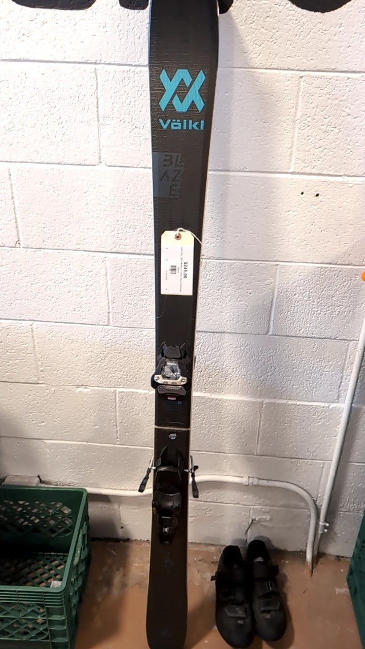 Volki Skis 159cm Blaze w/ Marker Squire Bindings