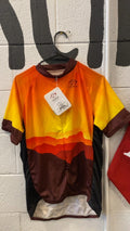 Primal Wear Raglan Sport Cut Bike Jersey L Red/Orange