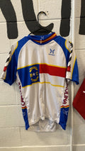 Shaver Sport North Carolina Bike Jersey L White/Blue