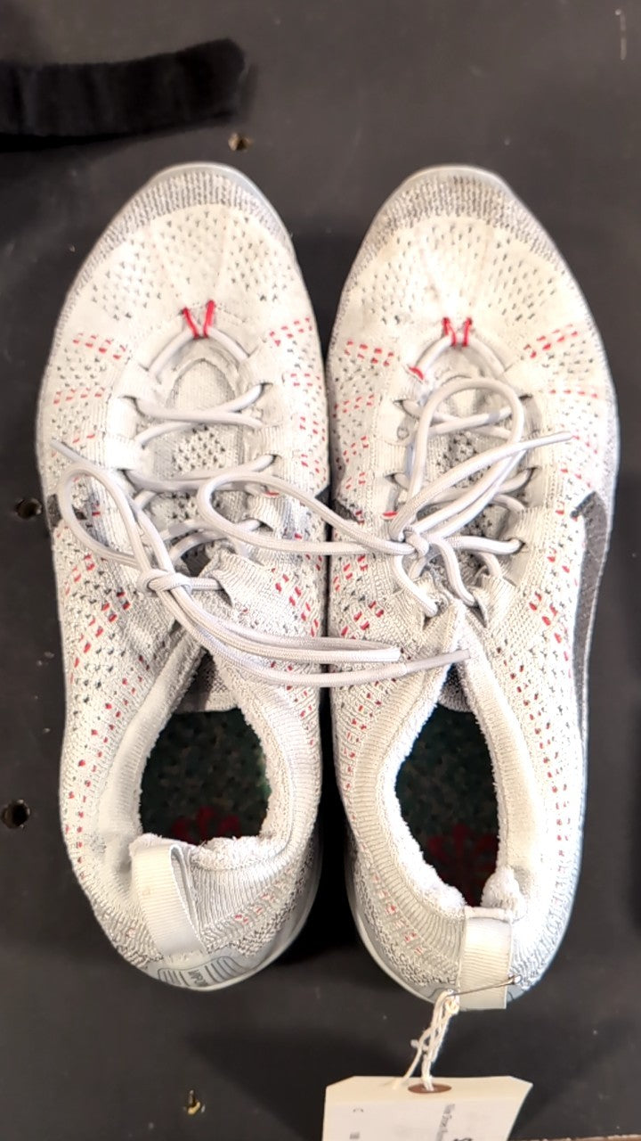 Nike Shoes (Running) 13 Light Silver Picante Red Vapormax