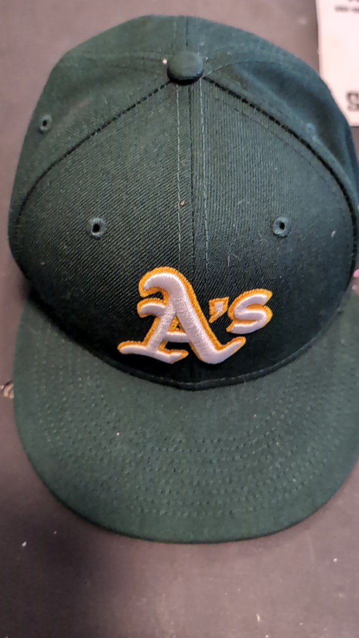 59Fifty Hat (Snapback) 7.5 Green A's