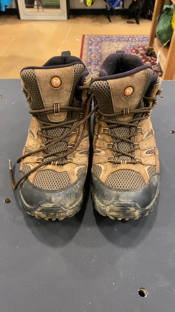 Merrell Moab 3 Mid Shoes (Hiking Boots) 11 Brown