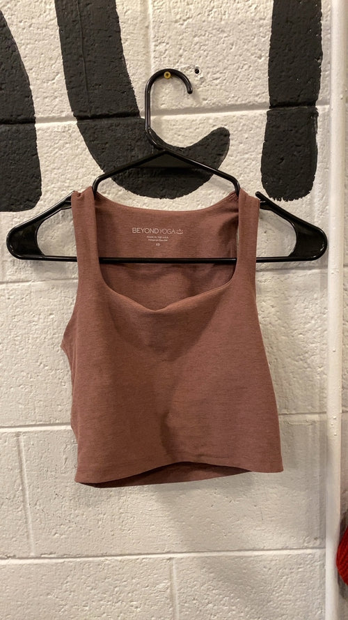 Beyond Yoga Sports Bra XS Brown