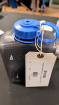 Nalgene Water Bottle 1L Square w/ Blue Lid