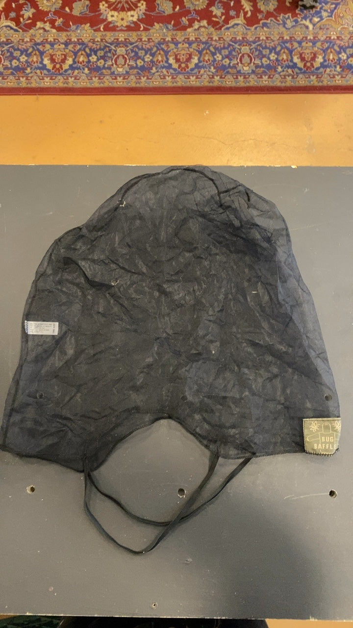 Bug Baffler Mosquito Head Net Black