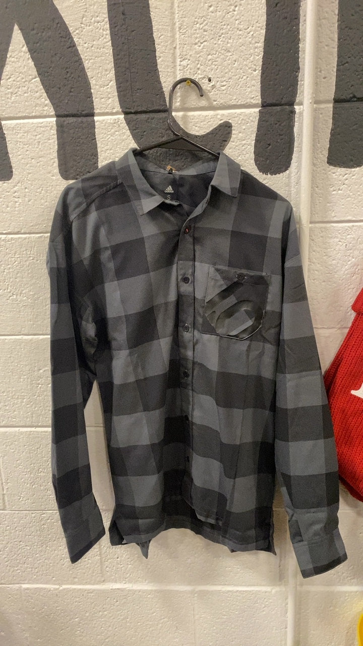 5.10 Brand of the Brave Longsleeve (Button-Up) S Grey/Black