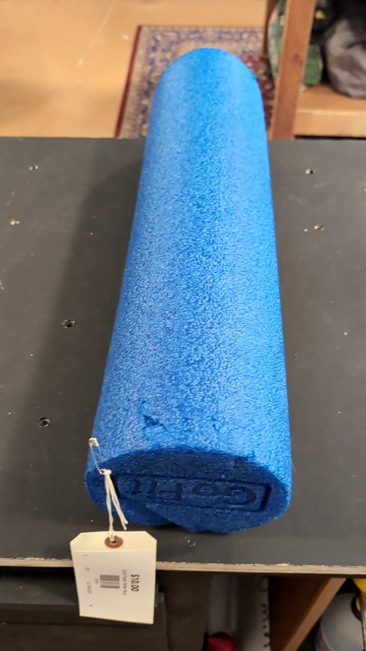 GoFit Foam Roller Blue