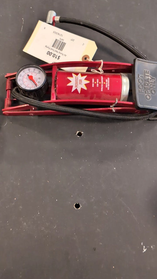 Air Pump Red Foot Pump