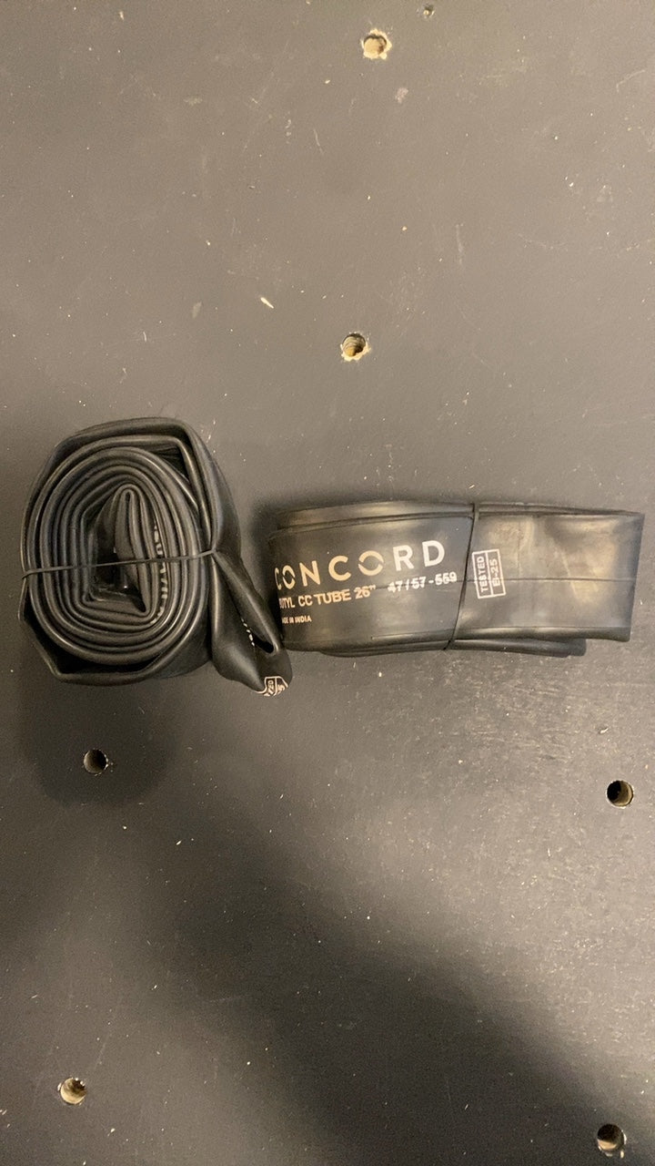 Concord Bike Parts (Inner Tube) 26" 47/57-599 Black