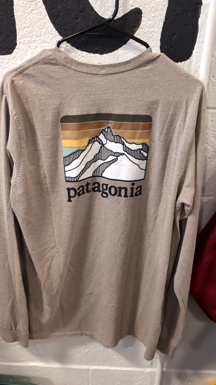 Patagonia Resposibili-Tee Longsleeve M Beige