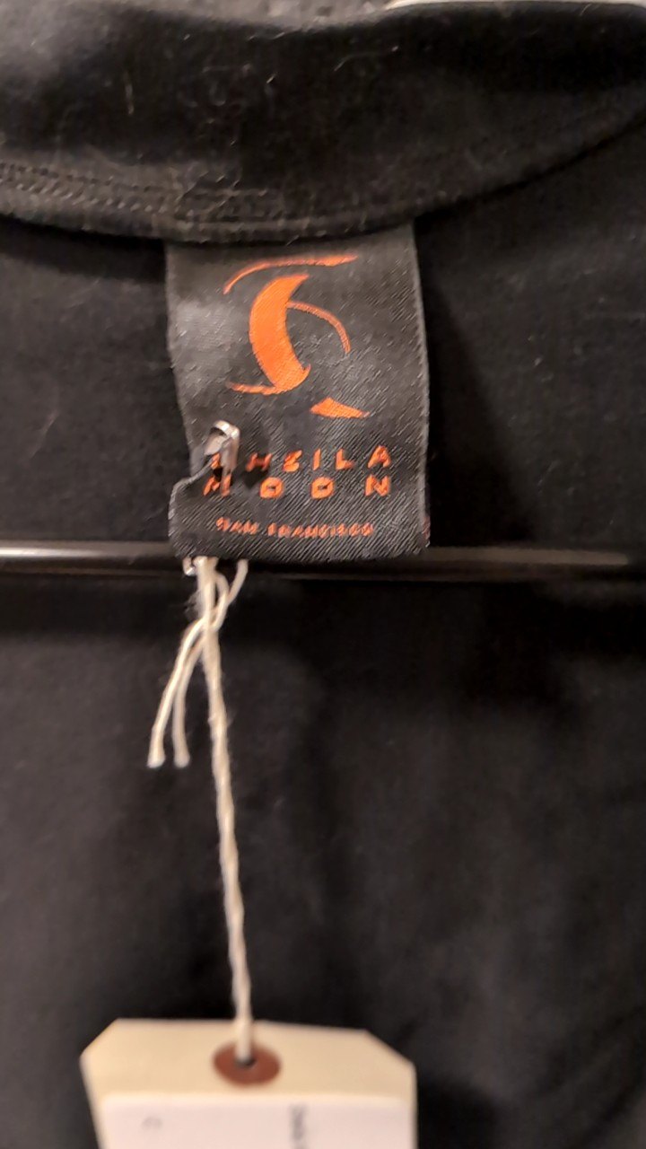 Sheila Moon Bike Jersey (Arm Warmer) S Black Over Back