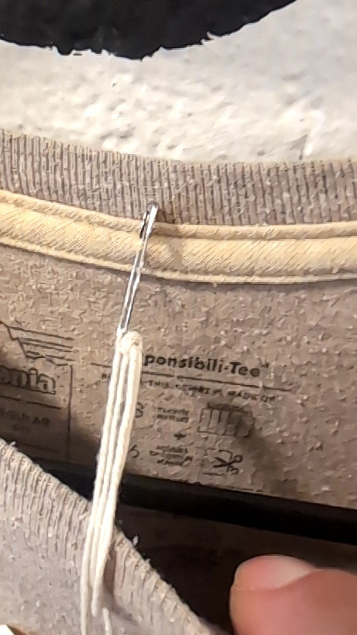Patagonia Resposibili-Tee Longsleeve M Beige