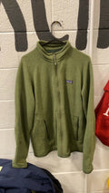 Patagonia Better Sweater Fleece Jacket (Full-Zip) (No Hood) M Green
