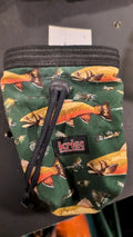 Krieg Chalk Bag Green with Fish