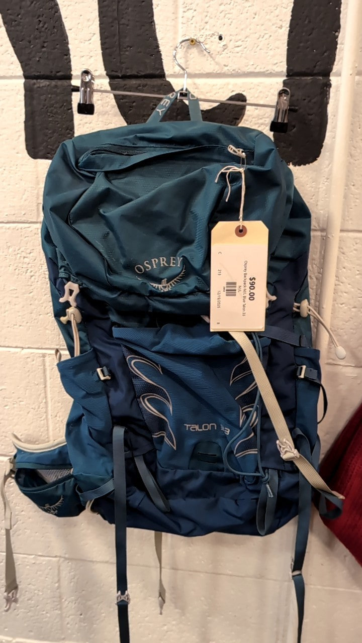 Osprey Backpack M/L Blue Talon 33