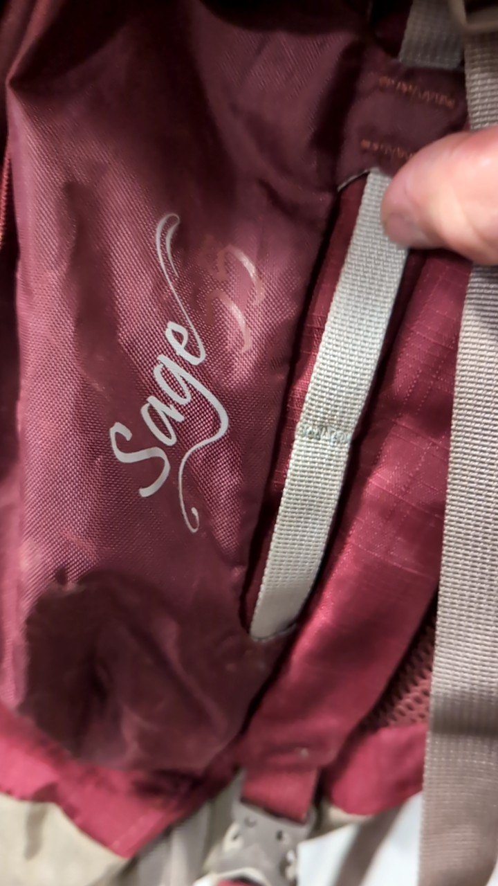 Gregory Backpack W Med Red Sage 55L