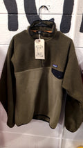 Patagonia Jacket M Green Synchilla Snap-T