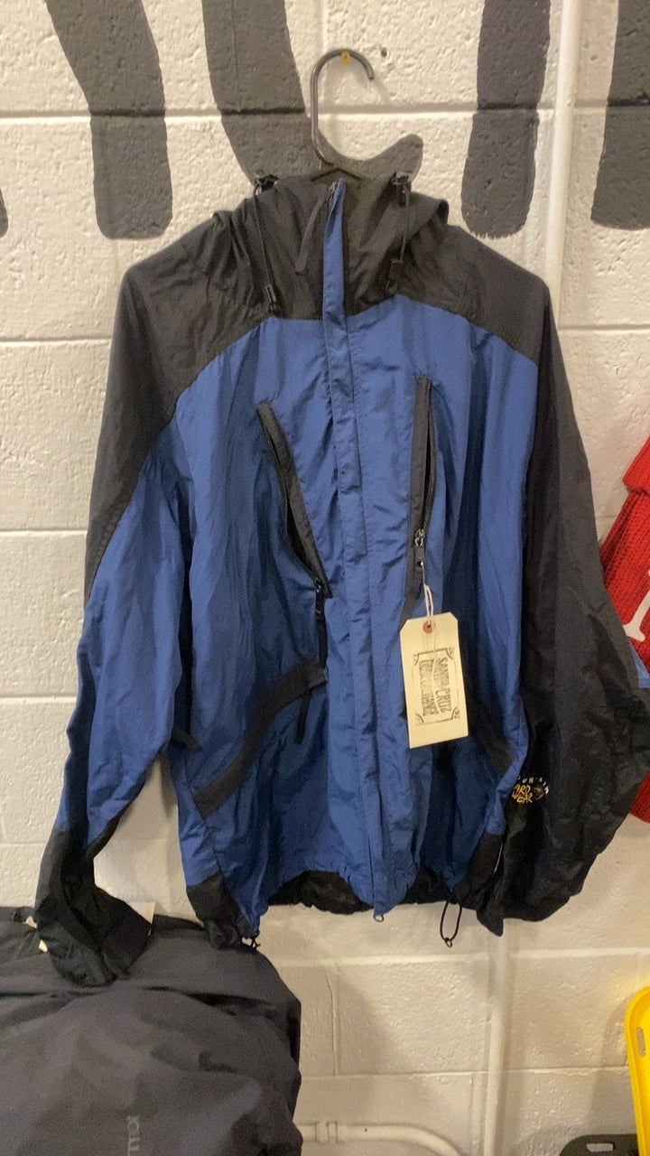 Mountain Hardwear Dry.Q Elite Rain Jacket L Blue/Black