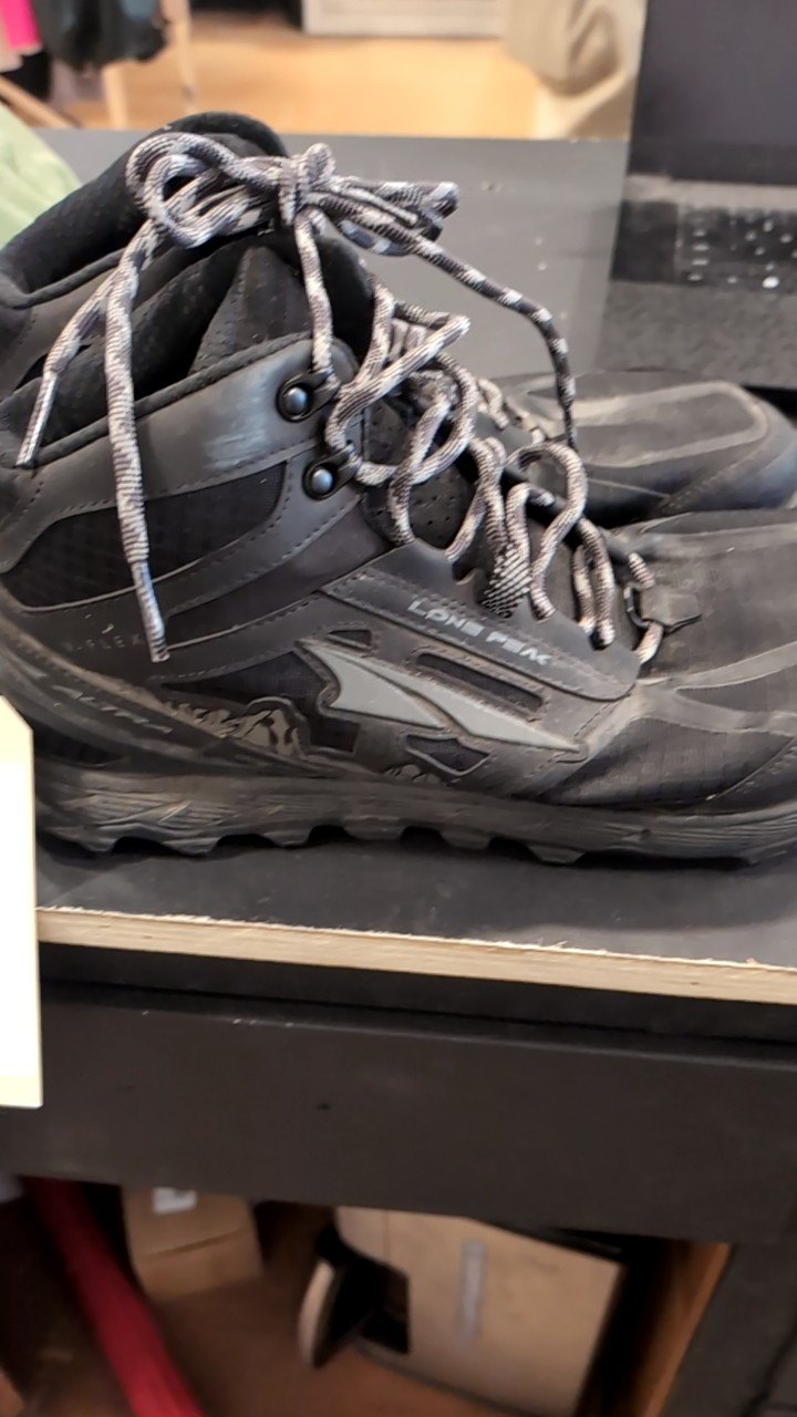 Altra Shoes (Hiking Boots) 12 Black Lone Peak 4