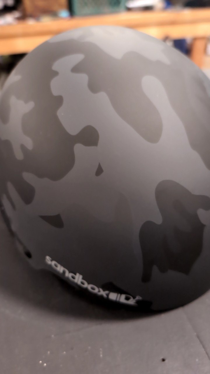 Sandbox Icon Helmet (Snow) M Grey Camo