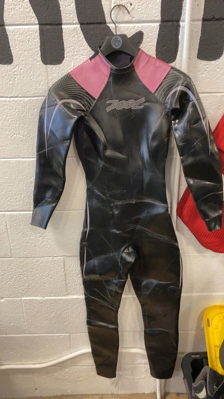 W's Zoot Flash 4/3mm Wetsuit L Black/Pink