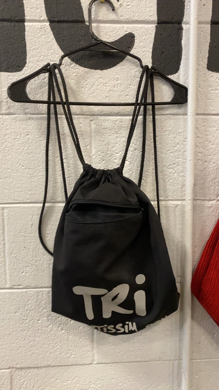 Tri Esprotissim Drawstring Bag Black