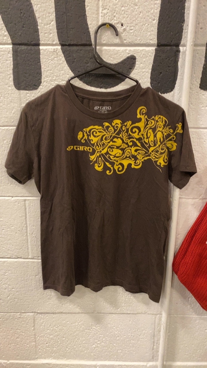 Giro T-Shirt XL Brown/Yellow