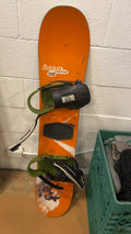 Burton Chopper Youth Snowboard 122 Orange