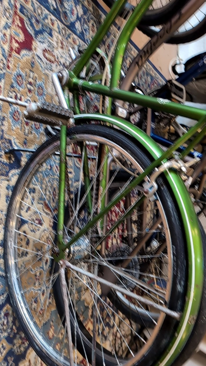 Schwinn Bike Green Cruiser w/ Basket