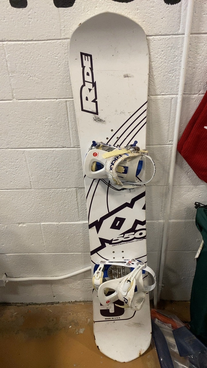 Ride KX 550 Snowboard 150 White