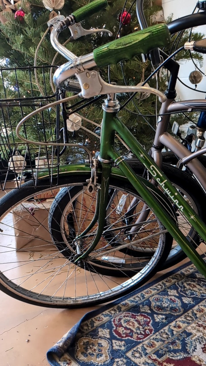 Schwinn Bike Green Cruiser w/ Basket